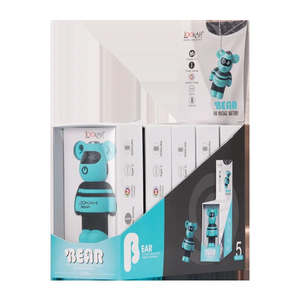 Cyan LOOKAH Bear Battery - Image 2