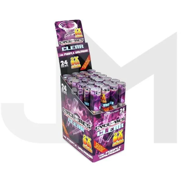 Cyclones Pre Rolled Clear Cones - 24 pack - Image 6