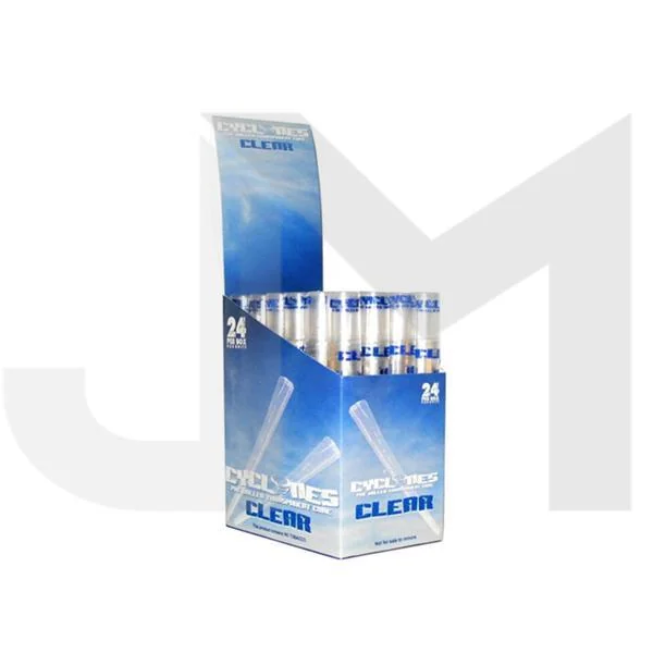 Cyclones Pre Rolled Clear Cones - 24 pack - Image 8
