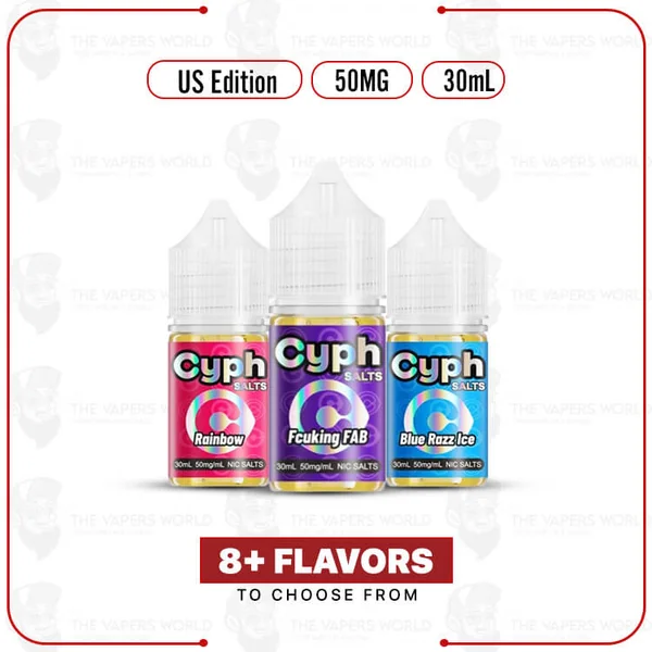 Cyph Salts 30ml Salt E-Juice - The Vapers World