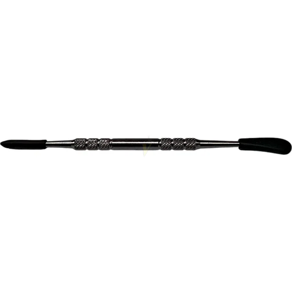 Dank Glass Stainless Steel Dabber Tool with Silicone Tips - Image 2