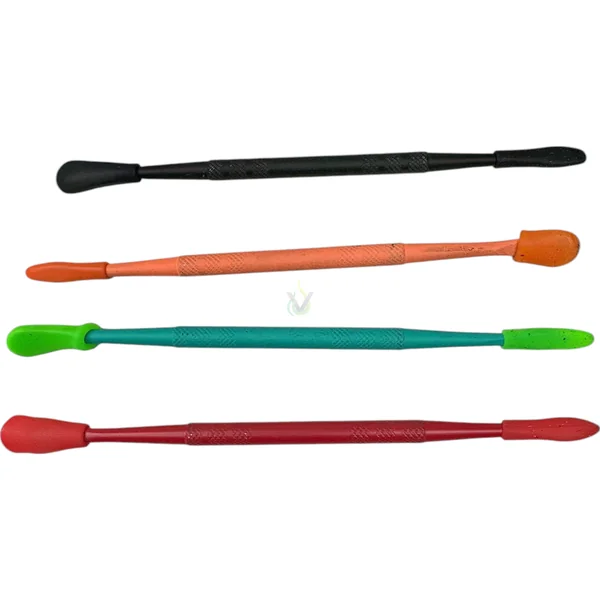Dank Glass Stainless Steel Dabber Tool with Silicone Tips - Image 2