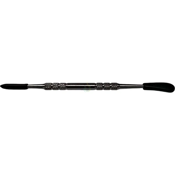 Dank Glass Stainless Steel Dabber Tool with Silicone Tips - Image 4