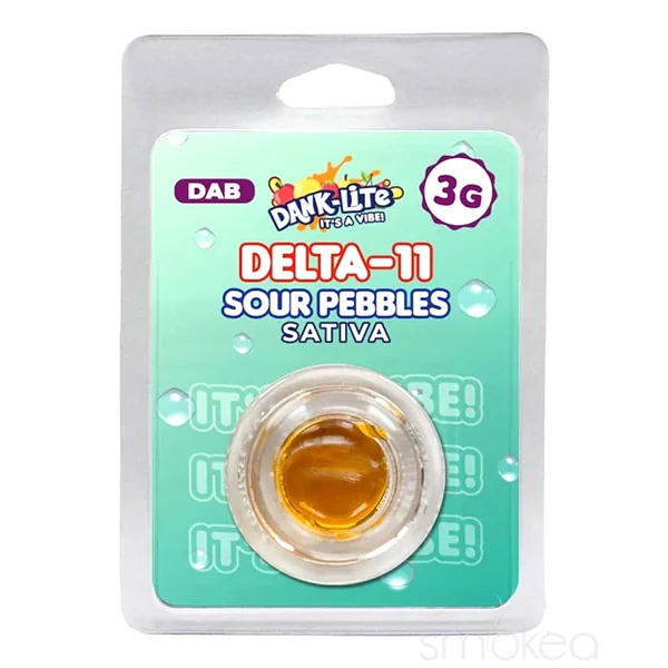 Dank Lite 3g Delta 11 Dabs - Sour Pebbles