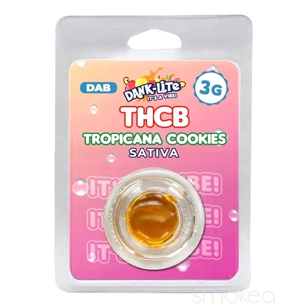 Dank Lite 3g THCB Dabs - Tropicana Cookies