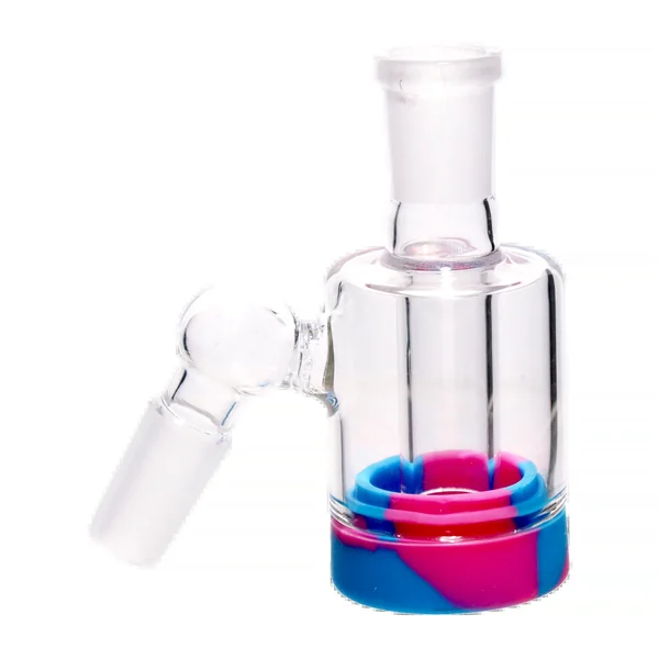 DankStop 3.5-inch Silicone Base Reclaim Ash Catcher - 45 degree - 14mm - Image 2