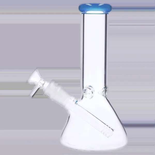 DankStop 4mm Beaker with Colored Mouthpiece - 8 in. - Image 17