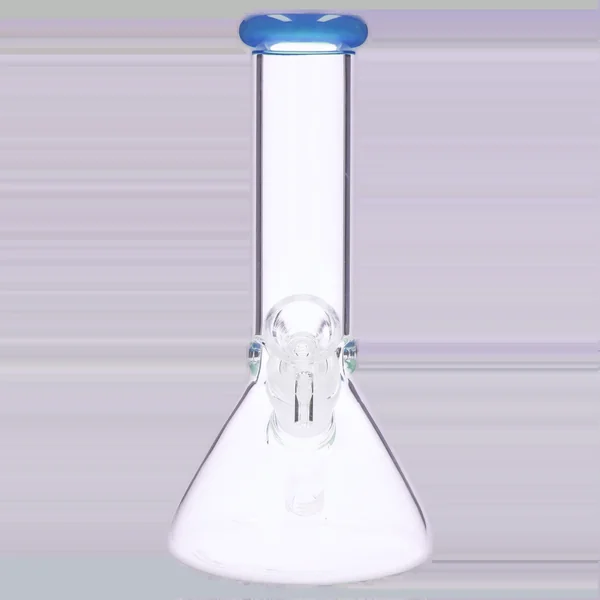 DankStop 4mm Beaker with Colored Mouthpiece - 8 in. - Image 20
