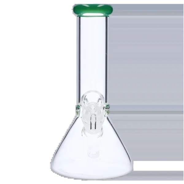 DankStop 4mm Beaker with Colored Mouthpiece - 8 in. - Image 25