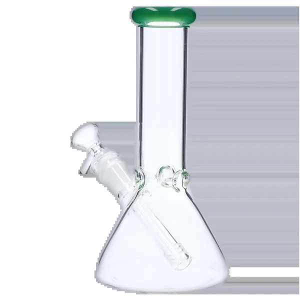 DankStop 4mm Beaker with Colored Mouthpiece - 8 in. - Image 26