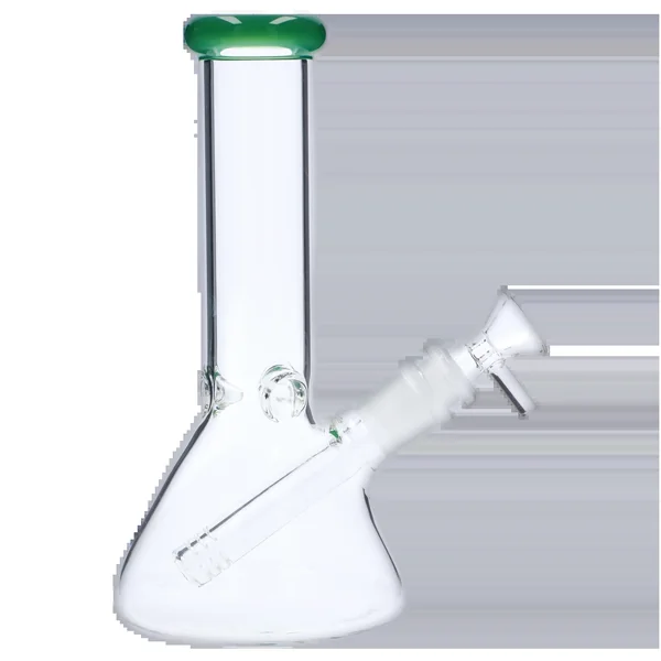 DankStop 4mm Beaker with Colored Mouthpiece - 8 in. - Image 27