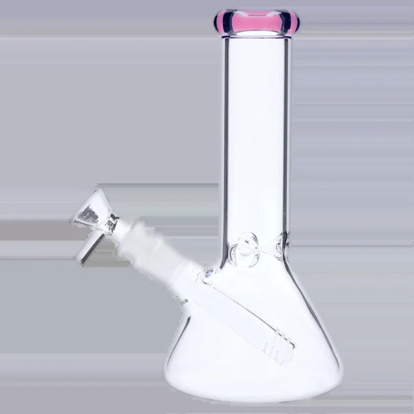 DankStop 4mm Beaker with Colored Mouthpiece - 8 in. - Image 6