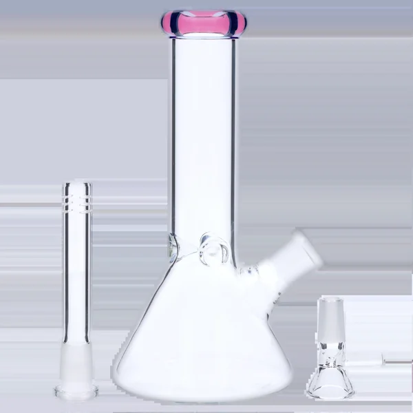 DankStop 4mm Beaker with Colored Mouthpiece - 8 in. - Image 8