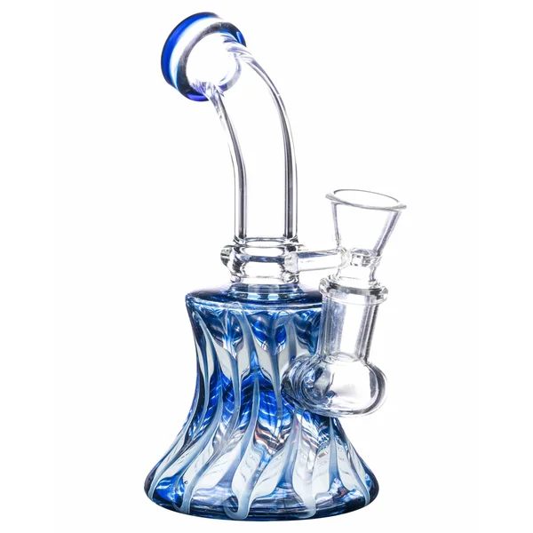 DankStop 6" Raked Blue Mini Bong