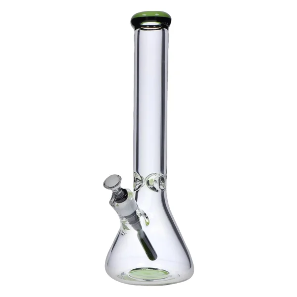 DankStop Beaker with Color Ring Bong - 16 in. - Image 22
