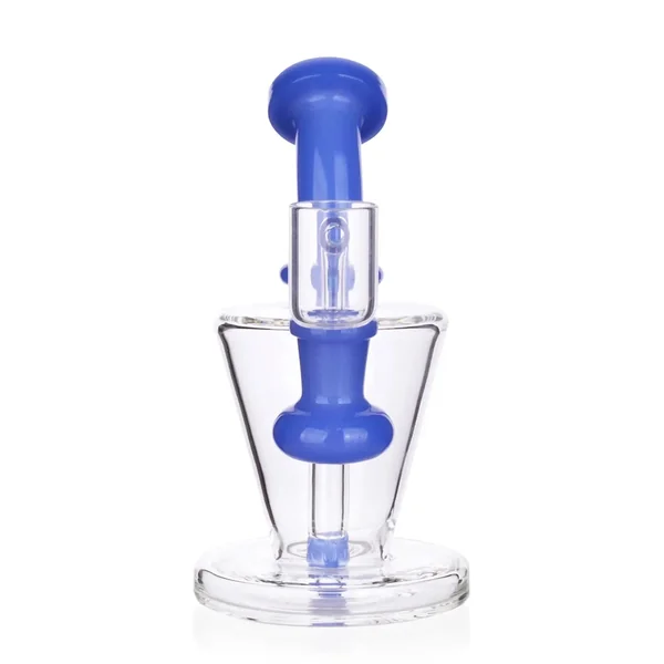 DankStop Bent Neck Diffused Dab Rig - 6 in.