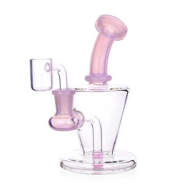 DankStop Bent Neck Diffused Dab Rig - 6 in. - Image 4