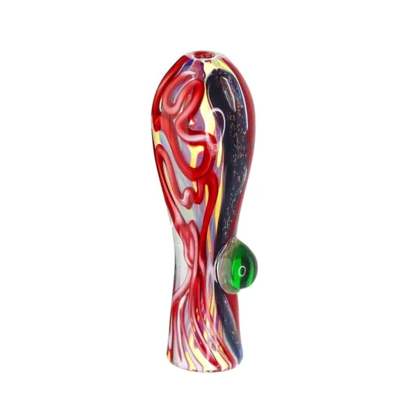 DankStop Brain Fold Chillum Pipe - Image 3