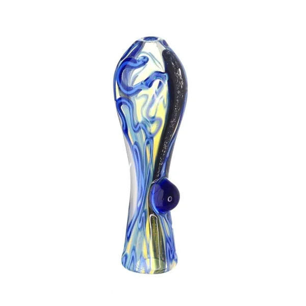 DankStop Brain Fold Chillum Pipe - Image 4