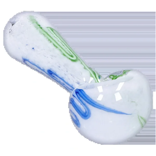 DankStop Color Frit Spoon Pipe - 3 in. - Image 4