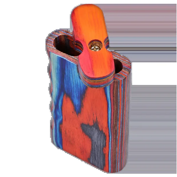 DankStop Colorful Wood Grain Dugout - Large - Image 6