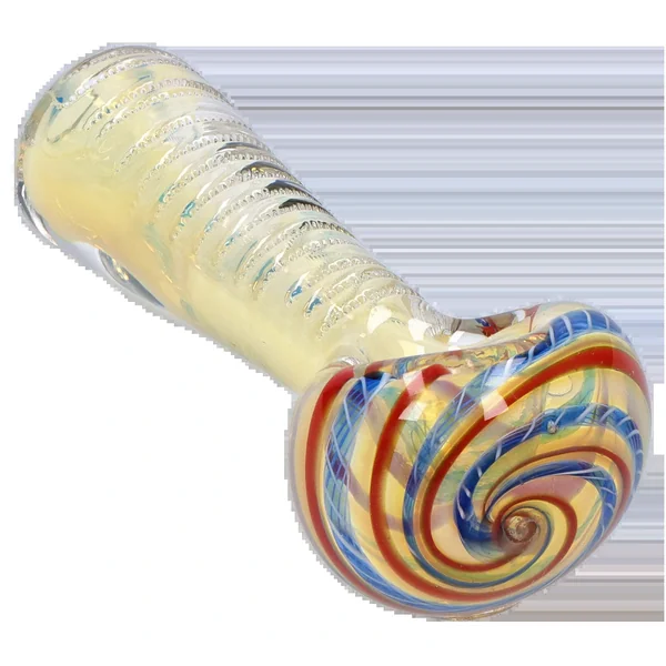DankStop Engraved Fumed Spoon Pipe - 3 in. - Image 4
