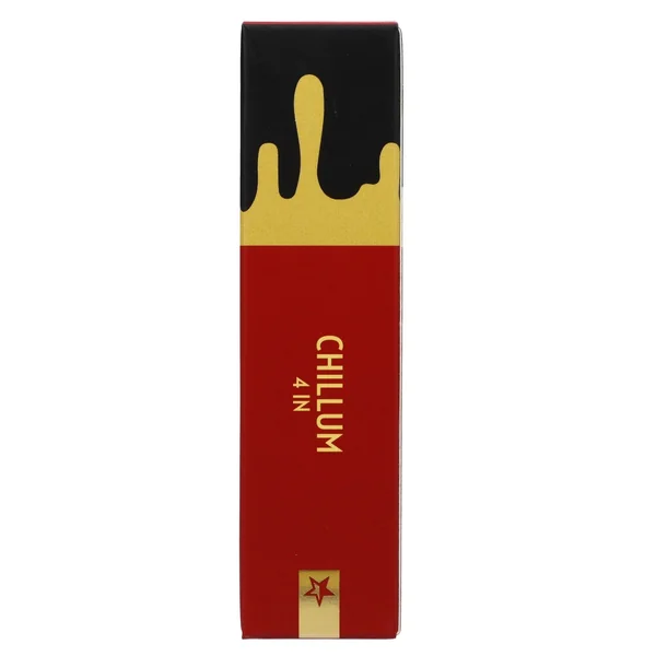 DankStop Famous Design Aquarius Chillum - 4 in. - Image 2