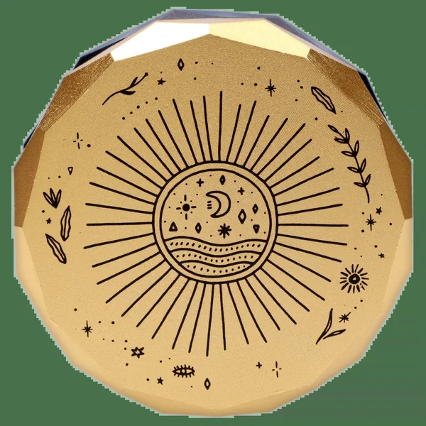 DankStop Famous Design - Astral Power Aluminum 2 stage Grinder -Black and Gold - Image 7