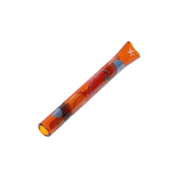 DankStop Famous Design Papaya Chillum - 4 in. - Image 2