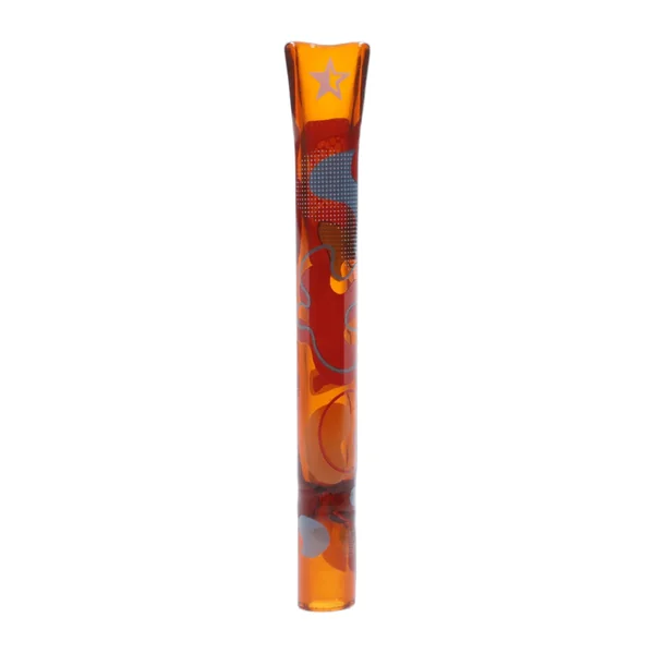 DankStop Famous Design Papaya Chillum - 4 in. - Image 3