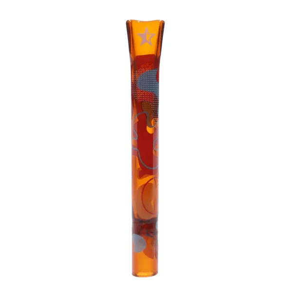 DankStop Famous Design Papaya Chillum - 4 in. - Image 4