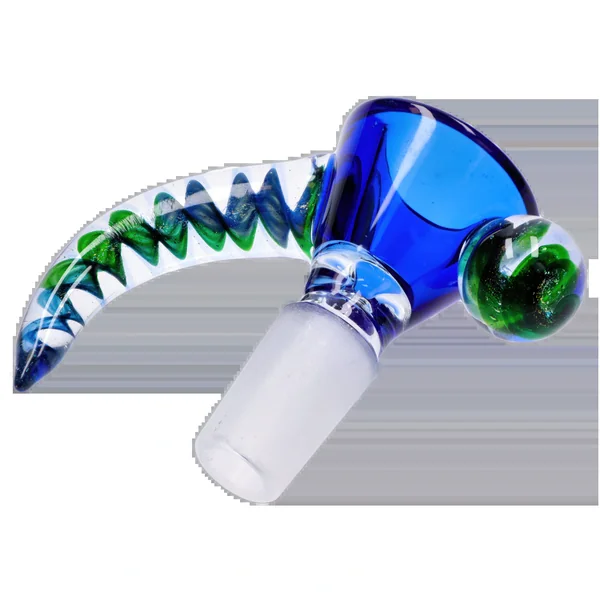 DankStop Horn Bowl - Jade Blue