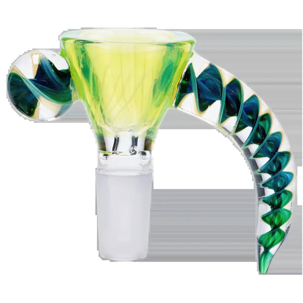 DankStop Horn Bowl - Light Green - Image 2