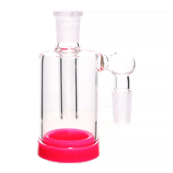 DankStop -inch Silicone Base Reclaim Ash Catcher - 90 degree - 14mm