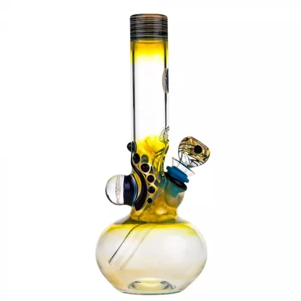 DankStop Jerome Baker Designs and Grasscity Dichro Fumed Glass Ice Bong | Green - Image 2