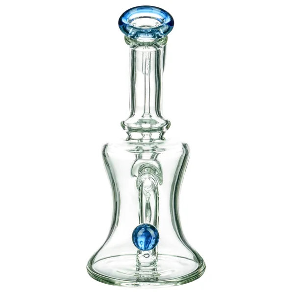 DankStop Marble Studded Dab Rig With Colored Accents - Image 5