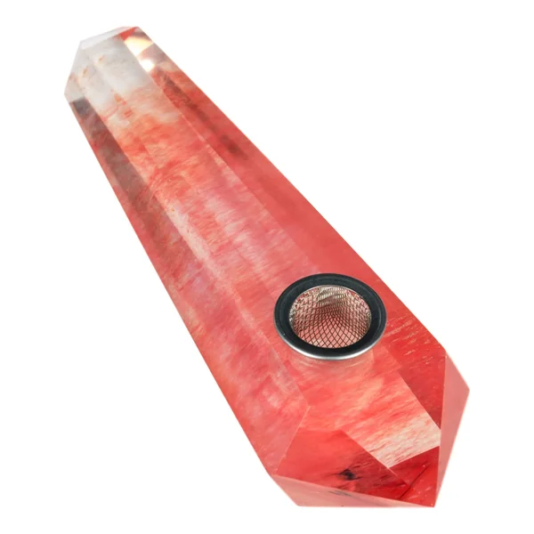 DankStop Melted Quartz Stone Pipe