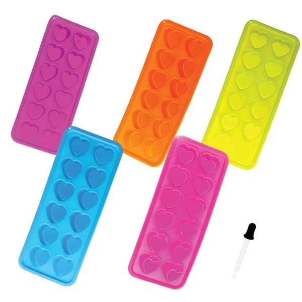 DankStop Silicone Ice Cube Tray with dropper - Heart