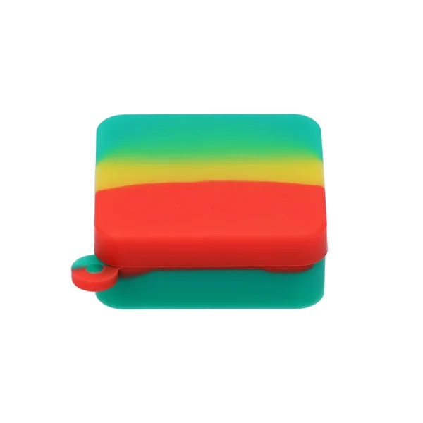 DankStop Silicone Square Keychain Container