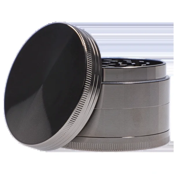 DankStop Silver 3-Stage Grinder - 63mm - Image 2