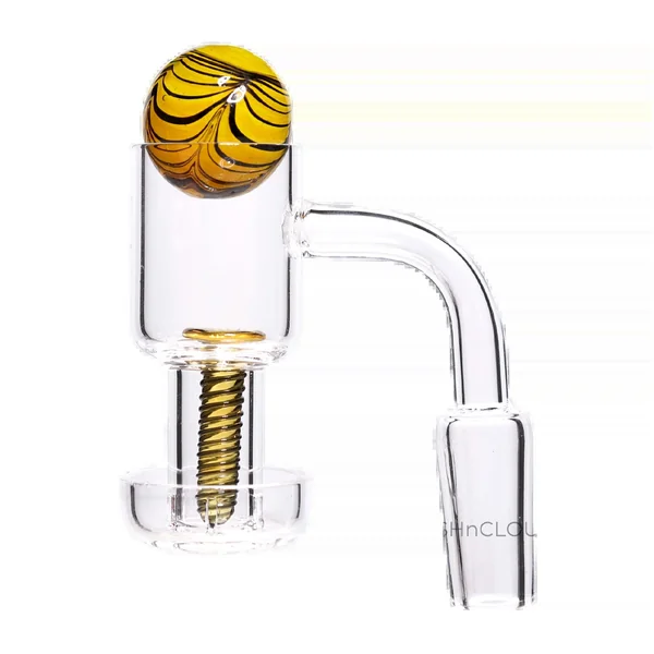 DankStop Spider Terp Slurper Banger Set - 90 degree - Male 14mm - Image 3