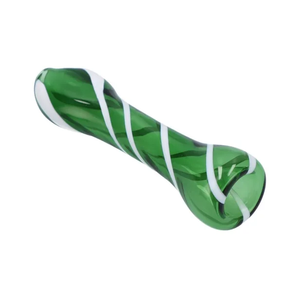 DankStop Striped Chillum - Image 19