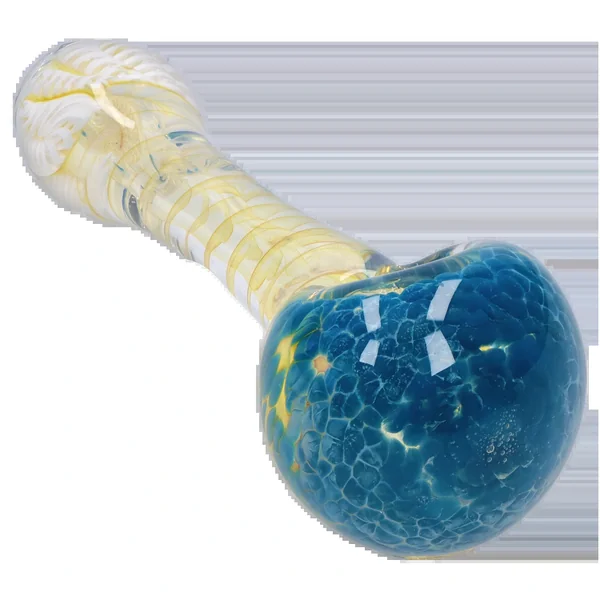 DankStop Twisting Frit Spoon Pipe - 3 in. - Image 5