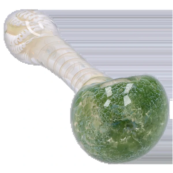 DankStop Twisting Frit Spoon Pipe - 3 in. - Image 6