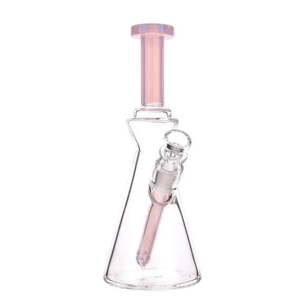 DankStop Vase Beaker with Worked Downstem Bong - 8 in. - Image 2