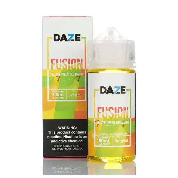 Daze Fusion Series Yellow Green Red Mango