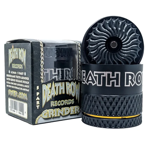 Death Row Records 5 Part Hurricane Grinder 63mm (SINGLE) - Image 2