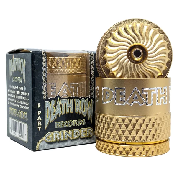 Death Row Records 5 Part Hurricane Grinder 63mm (SINGLE) - Image 5