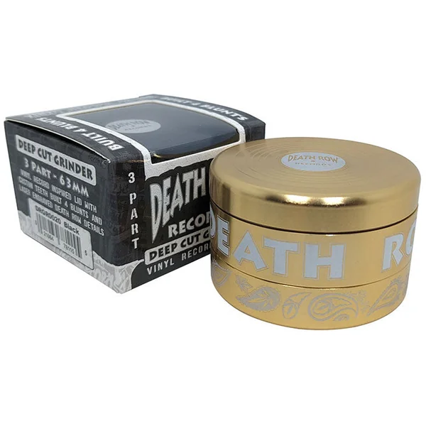 Death Row Records Deep Cutt Blunt Grinder 63mm 3 Part (SINGLE) - Image 5