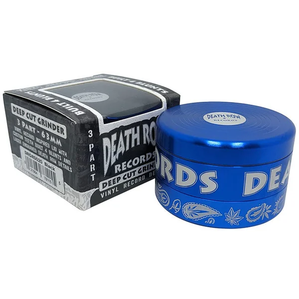 Death Row Records Deep Cutt Blunt Grinder 63mm 3 Part (SINGLE) - Image 9